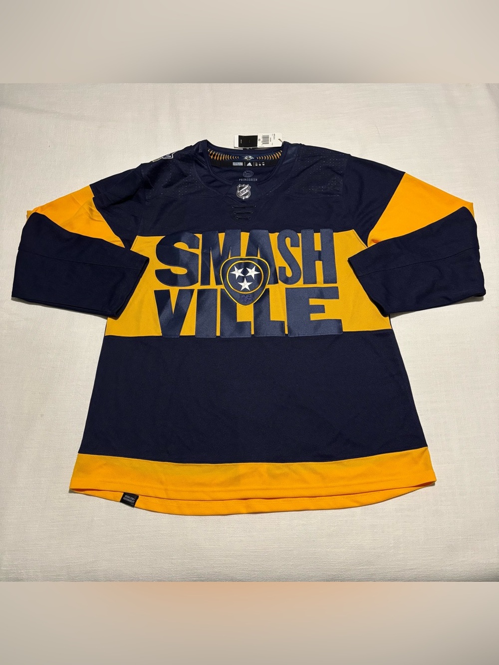 Adidas Authentic Nashville Predators 2022 Stadium Series Hockey Jersey | Size 52